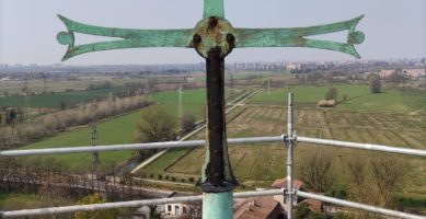 Il restauro della torre nolare dell’Abbazia di Chiaravalle a cura della Soprintendenza