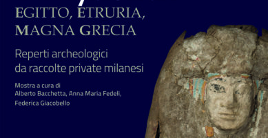 Mostra. EXTRA MOENIA.  EGITTO, ETRURIA, MAGNA GRECIA. Reperti archeologici da raccolte private milanesi – 1 marzo – 31 dicembre 2024 – Antiquarium “Alda Levi” Milano