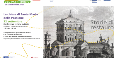 GEP 2023 – Storie di restauro. La chiesa di Santa Maria della Passione – 22 settembre – Conferenza e visite guidate