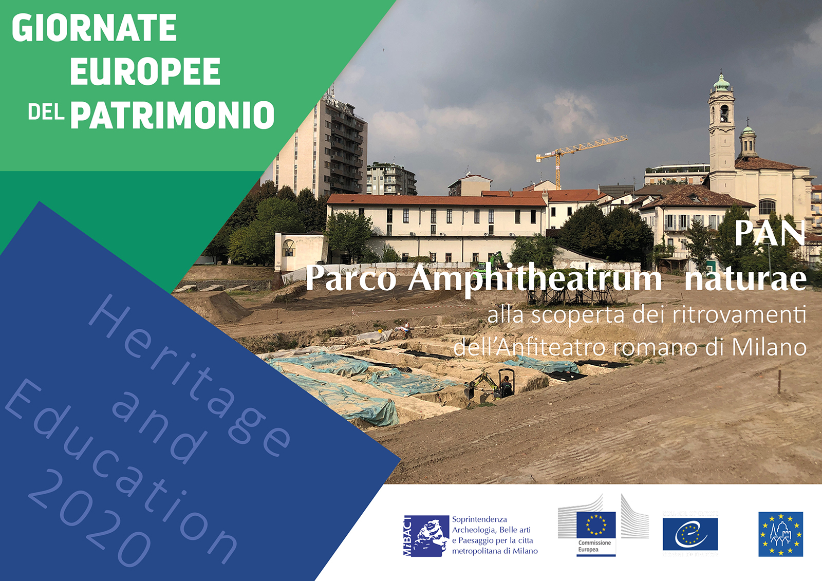 Giornate Europee del Patrimonio 2020 – APERTURA STRAORDINARIA DELL’ANFITEATRO ROMANO – Cartella Stampa