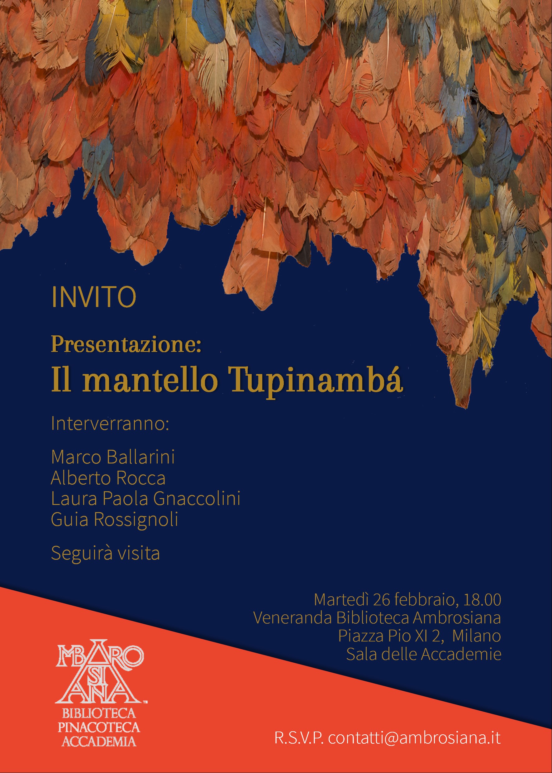 Il mantello Tupinambà – presentazione dei restauri