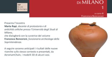 Notte europea dei Musei 2024. Presentazione del catalogo della mostra “Prima dell’arena”. 18 Maggio 2024 – ore 15:30 | Antiquarium “Alda Levi”, via De Amicis, 17, Milano
