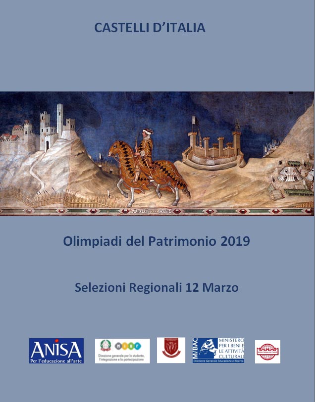 Olimpiadi del Patrimonio 2019 – Regionali // 12 marzo 2019