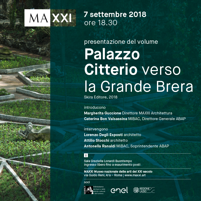 “Palazzo Citterio, verso la Grande Brera” al MAXXI di Roma